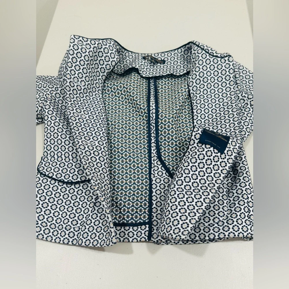 Brooks Brothers Floral Jacquard Cropped Jacket Size‎ 8 - Picture 12 of 15